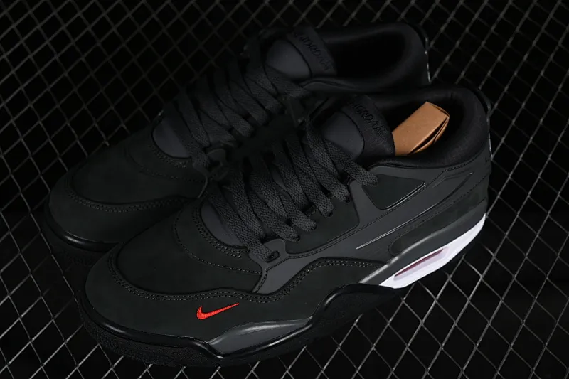 All Categories Air Jordan Jordan Series Basketball Shoes Air Jordan 4 Air Jordan 4 "Remastered" AJ4 Joe 4 Remastered Suede Black HF4334-004